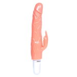 20 cm Klitoris Uyarıcılı Titreşimli Vibratör Dildo Penis