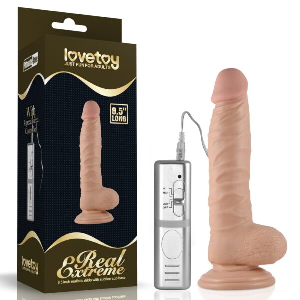 21 5 cm realistik titresimli vantuzlu anal vajinal dildo penis 02