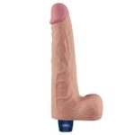 25.3 cm USB Şarjlı Yeni Nesil Realistik Titreşimli Ten Dildo Penis
