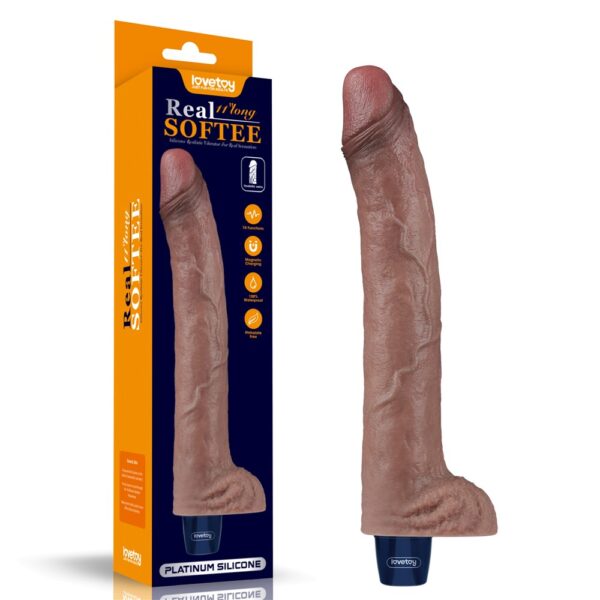 27 cm usb sarjli gercekci 10 titresim modlu sessiz melez dildo 01