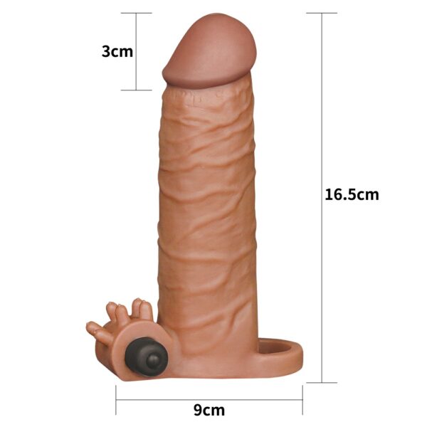 3 cm uzatmali realistik titresimli penis c88c