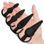 4 Parça Anal Plug Seti – Siyah