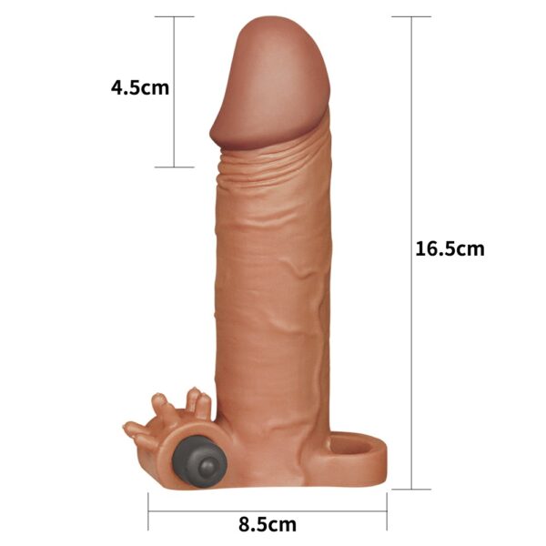 45 cm uzatmali realistik titresimli peni 7d42