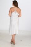 Aria’s Closet 2li Ekru Sabahlık Takımı Bigsize 6224