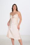 Aria’s Closet 2li Fildişi Sabahlık Takımı Bigsize 6222