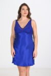Aria’s Closet 2’li Saks Sabahlık Takımı Bigsize 6211