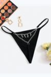 Aria’s Closet Arkası Sexy Yazılı Zincirli Fantezi Tanga Külot