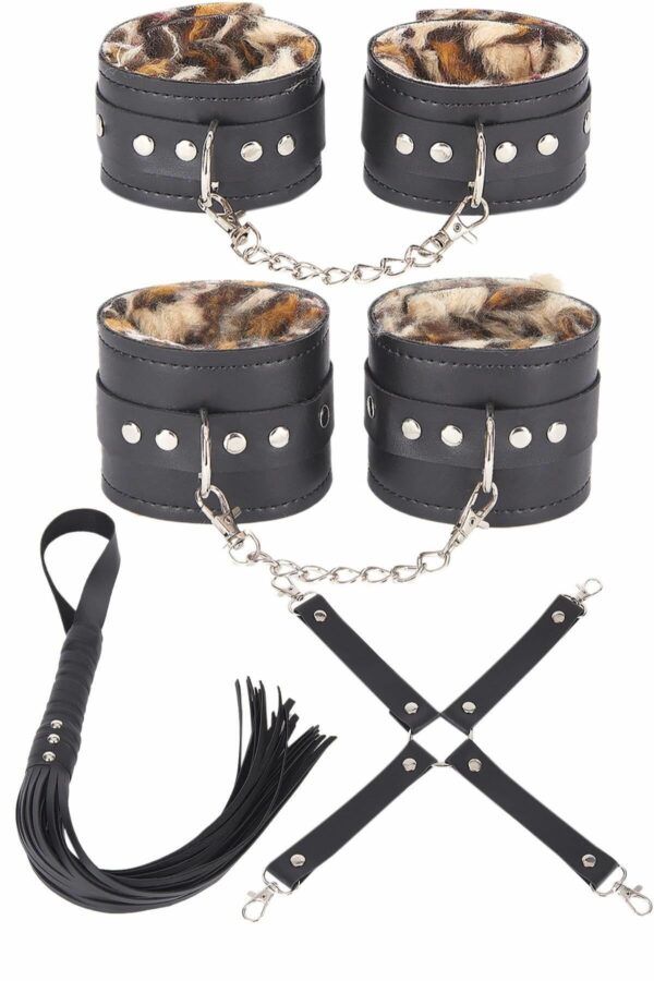 Ici Tuglu Deri Leoparli 4 Li Harness Set 0f1c