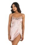 Aria’s Closet Pudra Kısa Saten Gecelik 8217