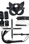 Aria’s Closet Siyah 7’li Deri Harness Fantezi Set