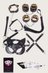 Aria’s Closet Sexy Görselli Oyun Kartı Kama Sutra 7’li Leopar Harness Set