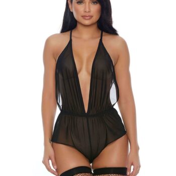 Bacio Fantezi Tulum Transparan Seksi İç Giyim Gecelik BC8652