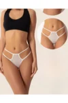 Fantazi Beyaz Seksi TÜL Kadın String – Fantezi Tanga BC0039