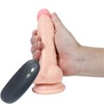 17 cm Gerçekçi Titreşimli Dildo Vibratör Penis – Adonis