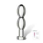 Mystim O Thello Çelik Anal ve Vajinal Elektirik Şoklu Dildo