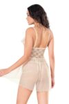 Aria’s Closet Fildişi Kısa Tül Gecelik