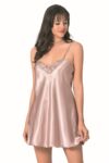 Aria’s Closet Vizon Kısa Saten Gecelik