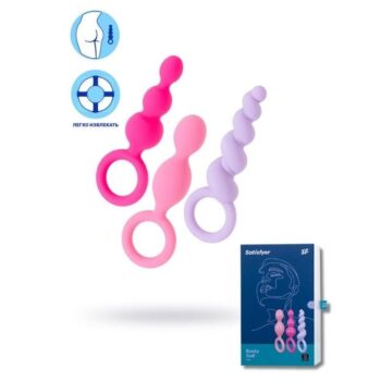 satisfyer booty call set of 3 anal plug seti 452025 1 1