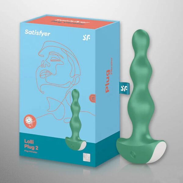 satisfyer lolli plug 2 green titresimli anal plug 452063 6