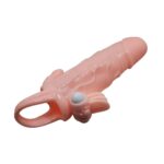 Anal Vajinal Klitoral Uyarıcılı Titreşimli Penis Kılıfı