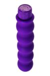 Çok Hızlı Boğumlu Silikon 17cm Mor Vibratör