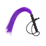 Fetilux Tüylü Silikon 23cm Mini Kırbaç – Mor