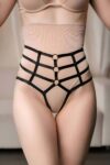 Ağı Açık Yüksel Bel String Lastik Harness – APFT1211