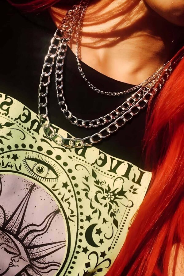 arkadan baglamali sik zincirli choker boyun aksesuar apft674 choker angels passion 126311 39 B