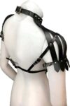 Arkası Açık Deri Crop Büstiyer Harness – APFT1257
