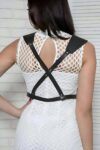 Arkası Çapraz Göğüs Detaylı Ayarlanabilir Vücut Kemer Harness – APFT1269