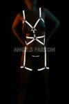 Bayan İç Giyim Dans Kostümleri Reflektörlü Harness – APFT461