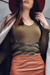 Beli Uzun Sarmalı Şık Harness – APFT172