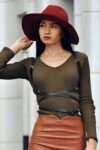 Beli Uzun Sarmalı Şık Harness – APFT172