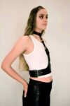 Boyun Bağlantılı Korse Kemer Harness