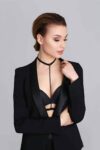 Boyun Bel Arası Zincirli Seksi Choker – APFT48