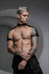 Boyun – Pazu ve Omuz Detaylı Şık Erkek Harness – APFTM171
