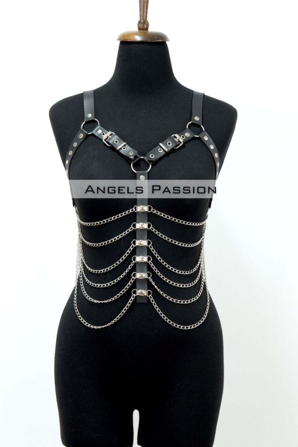 buyuk beden zincirli gogus harness apft534 s2 gs harness angels passion 131373 41 B