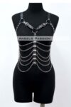 Büyük Beden Zincirli Göğüs Harness – APFT534_S2