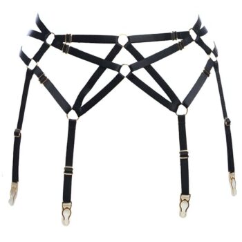 Çapraz Detaylı Şık Harness Jartiyer - APFT146