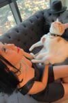Çivi ve Zincir Detaylı Şık Anne – Kedi Choker Set – APFT1042