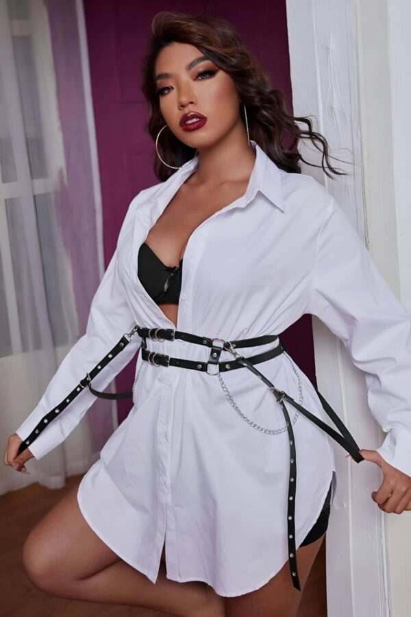 deri bel ve omuz kemer apft815 kadn kemer angels passion 123450 40 B