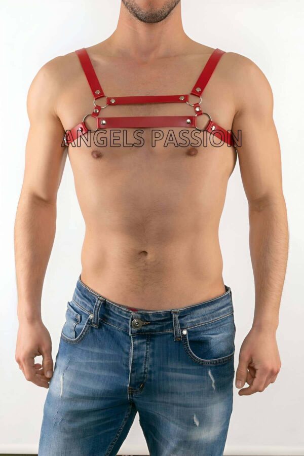 deri erkek fantazi giyim seksi deri erkek harness apftm9 erkek harness angels passion 124637 39 B