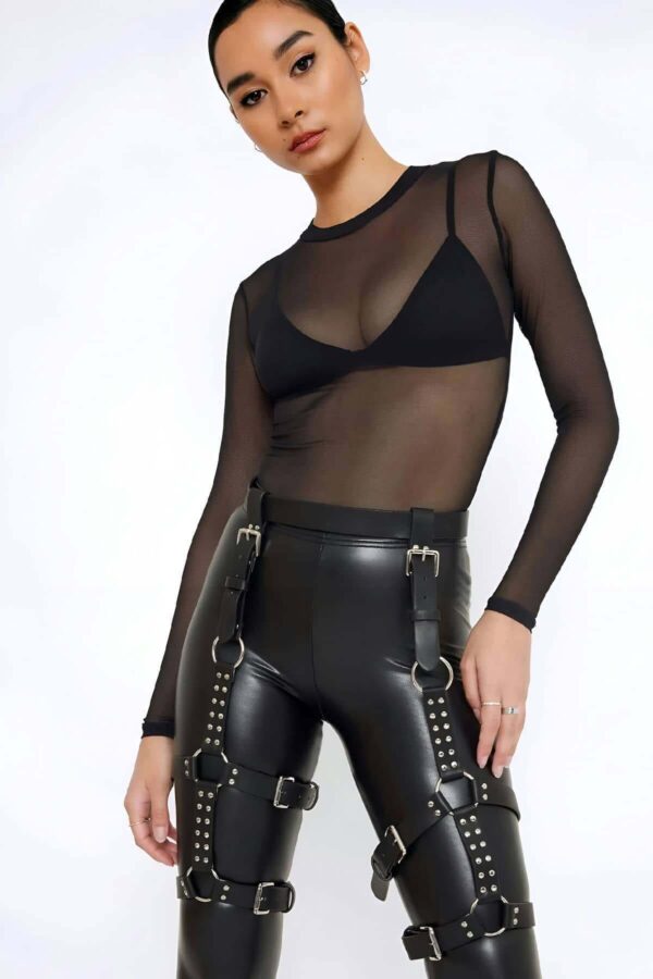 deri kemer bacak harness apft862 kadn kemer angels passion 123760 40 B