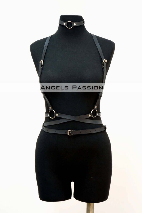 deri kemer elbise kemeri ve choker takim apft632 kadn kemer angels passion 131216 41 B