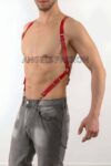 Deri Pantalona Bağlanan Seksi Erkek Harness – APFTM11