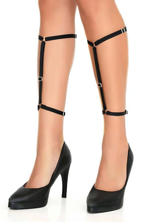 diz alti seksi lastik harness apft175 jartiyer harness angels passion 125755 37 B