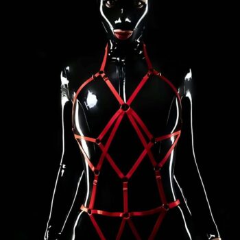 Elastik Seksi Body Harness, Seksi Full Body Bayan Harness - APFT1082