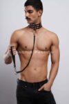 Erkek Choker – Tasma Set