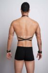 Erkek Deri Göğüs Harness
