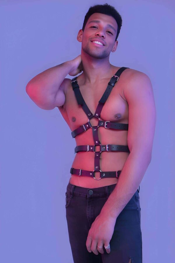 erkek ic giyim seksi fantazi giyim apftm38 erkek harness angels passion 127875 38 B